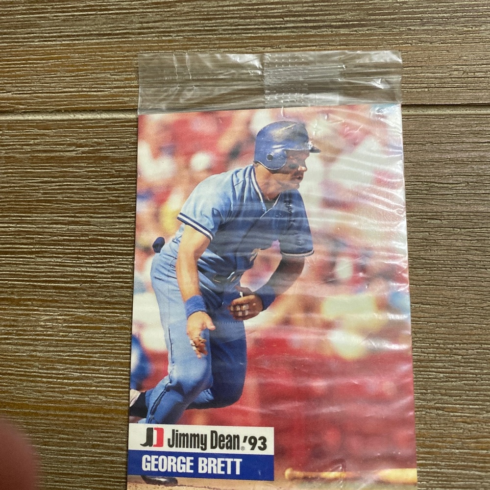 Original unopened package of 3 Baseball cards